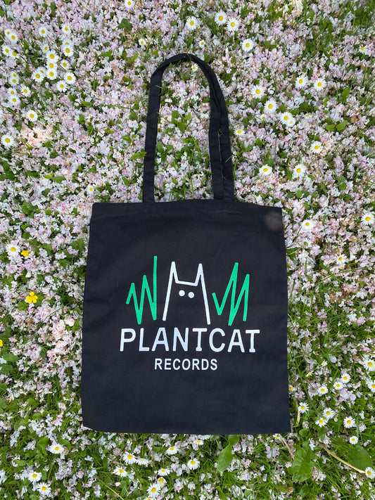 PLANTCAT Tote Bag black